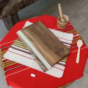 Walnut Serving Board with Epoxy Resin №6